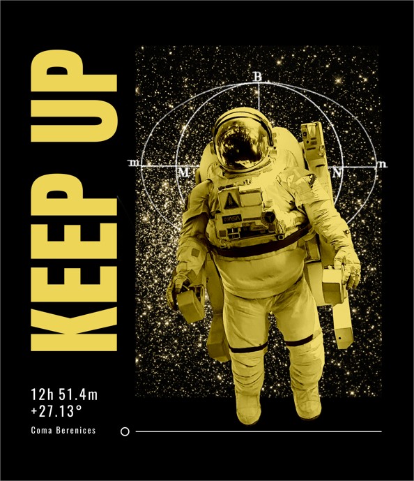 Astronaut poster design