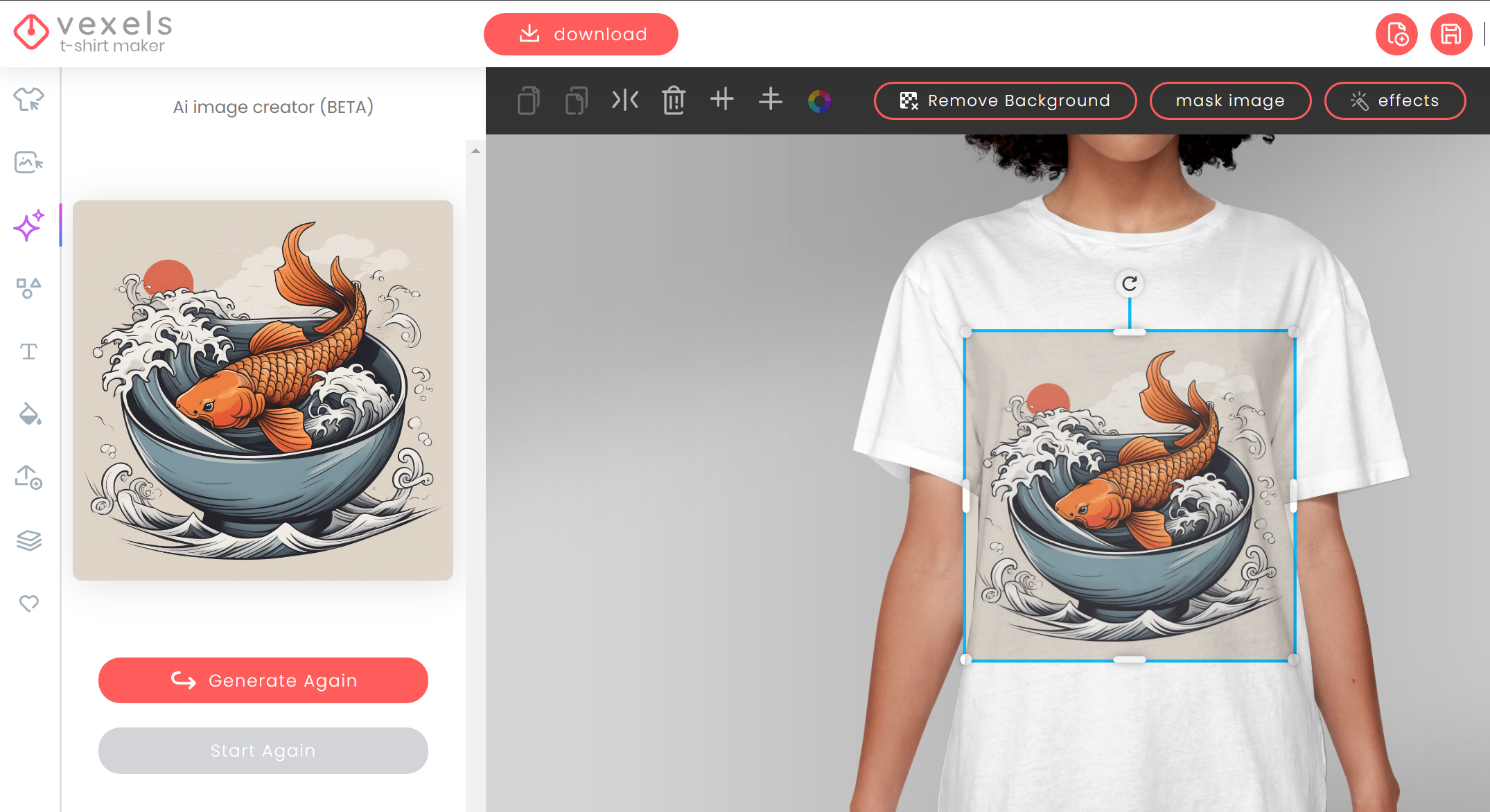 Vexels Launches The First AI T-Shirt Maker Specially Designed For Merch ...